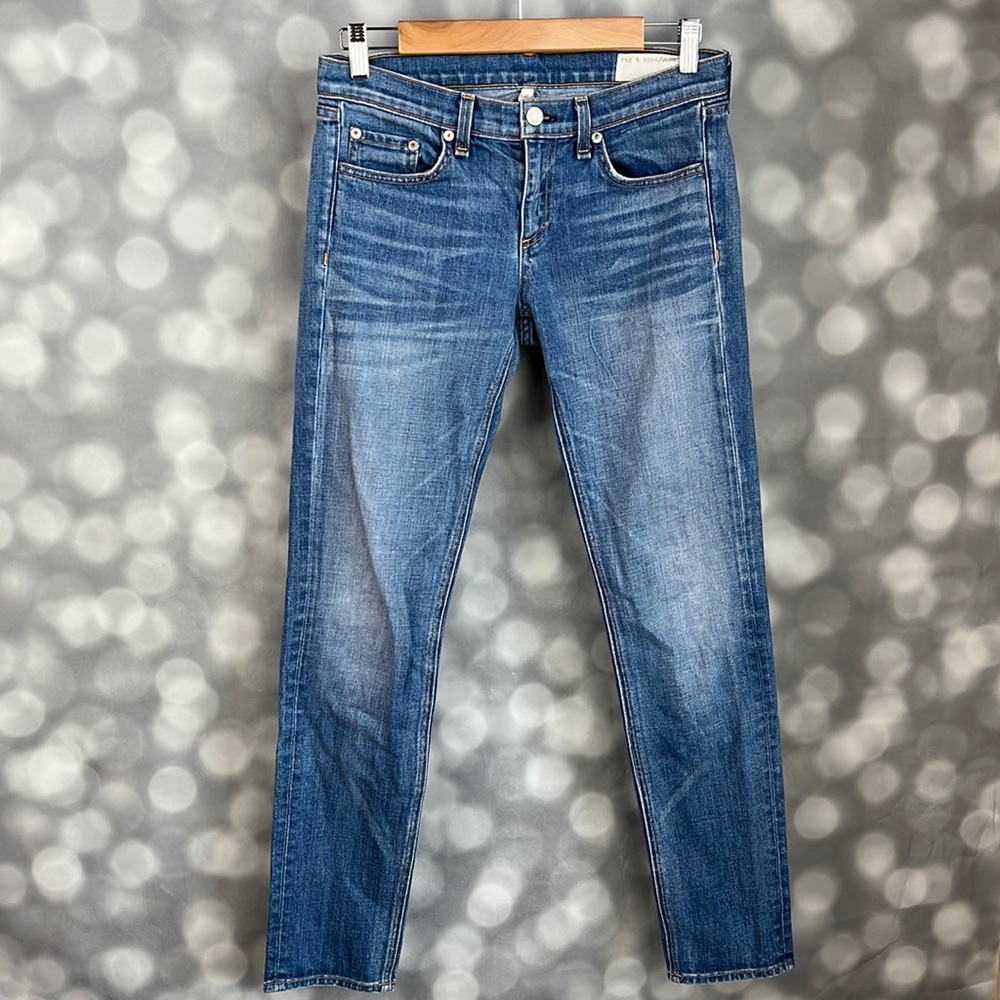rag & bone Blue Boyfriend Jeans